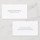 Beruflich Modernes, minimalistisches Schlichtes El Visitenkarte (Vorne/Hinten)