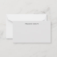 Beruflich Modernes Minimalistisches Schlichtes Lic