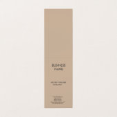 Beruflich Modernes Schlichtes Elegantes Minimalist Visitenkarten (Außenseite Aufgefaltet)