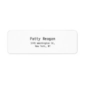 Beruflich Modernes Schwarz-Weiß-Schlichtes Elegant (Vorne)