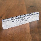 Beruflich Namensplakette (Seite)