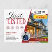 Beruflich nur gelistet Real Anwesen Agent Broker Postkarte (Vorderseite)