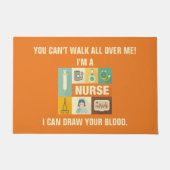 Beruflich Nurse Iconic entwickelt Fußmatte (Vorderseite)