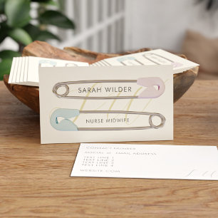Beruflich Nurse Midfrau Doula Business Cards Visitenkarte