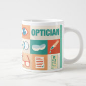 Beruflich-optischer Iconic-Entwurf Jumbo-Tasse (Rechts)