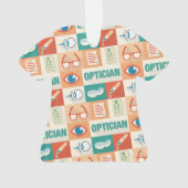 Beruflich-optischer Iconic-Entwurf Ornament (Rückseite)