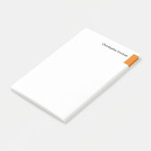 Beruflich Orange White Einfach Schlicht kreativ Post-it Klebezettel (angewinkelt)
