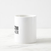 Beruflich Overthinker Kaffeetasse (Mittel)