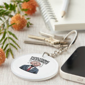 Beruflich Overthinker Schlüsselanhänger (Vorderseite rechts)