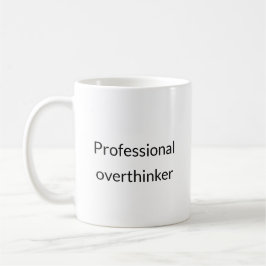 Beruflich Overthinker - Zuverlässige Office-Tasse Kaffeetasse