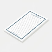 Beruflich Personalisiert Post-it Klebezettel (angewinkelt)