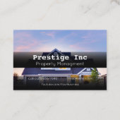 Beruflich-Property-Manager Visitenkarte (Rückseite)