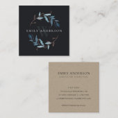 BERUFLICH QUADRATISCHE VISITENKARTE (Vorne/Hinten)