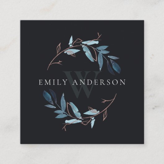 BERUFLICH QUADRATISCHE VISITENKARTE (Vorderseite)