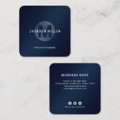 Beruflich Quadratische Visitenkarte (Vorne/Hinten)