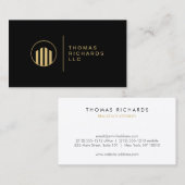 Beruflich Real Anwesen Agent Anwaltskanzlei C Visitenkarte (Vorne/Hinten)