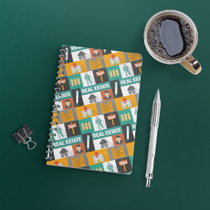 Beruflich Real Anwesen Agent Notizblock