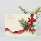 Beruflich Real Anwesen Team Foto Weihnachten (Stehend Vorderseite)