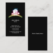 Beruflich Realtor | Perfekte Zuhause Visitenkarte (Vorne/Hinten)
