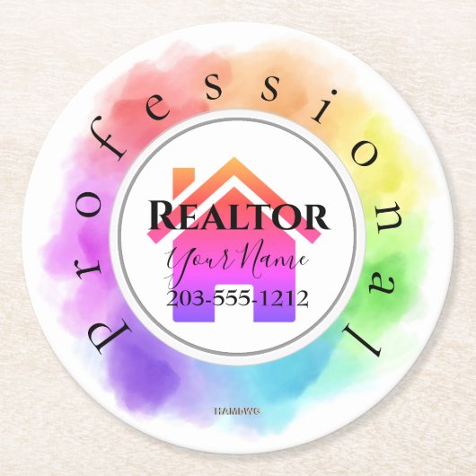 Beruflich Realtor Untersetzer - HAMbWG (Vorderseite)