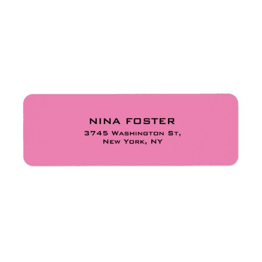 Beruflich rosa Feminine Einfaches Schlichtes Elega (Vorne)