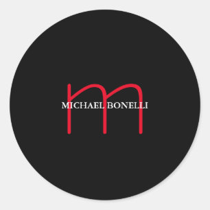 Beruflich Runder Aufkleber