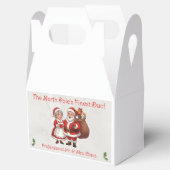 Beruflich Santa Business Card Mr. & Mrs. Claus Geschenkschachtel (Geöffnet)