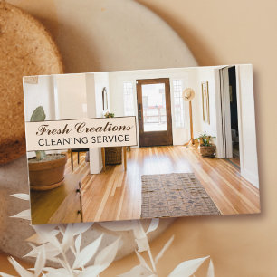 Beruflich Saubere Zuhause - Innenreinigung Visitenkarte