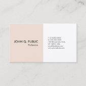 Beruflich schlicht Elegant Moderne Premium Silk Visitenkarte (Vorderseite)