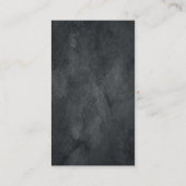 Beruflich Schlicht Grau Trendy Moderne Minimalisti Visitenkarte (Rückseite)