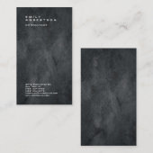 Beruflich Schlicht Grau Trendy Moderne Minimalisti Visitenkarte (Vorne/Hinten)