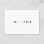 Beruflich Schlicht modern elegant Ihr Name Platzkarte (Vorderseite)