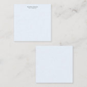 Beruflich Schlichte Moderne Minimalistische Alice  Mitteilungskarte (Vorne/Hinten)