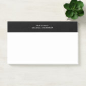Beruflich Schwarz/Weiß Post-it Klebezettel (Büro)