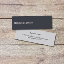 Beruflich Simple Elegant Blue Gray Consultant