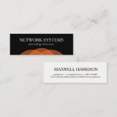 Beruflich Simple Mini Visitenkarte (Vorne/Hinten)