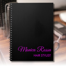 Beruflich Simple Modern Neon Magenta Black