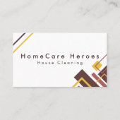 Beruflich Sleek Typografie Geometric Modern Visitenkarte (Rückseite)