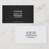 Beruflich | Sleek Visitenkarte (Vorne/Hinten)