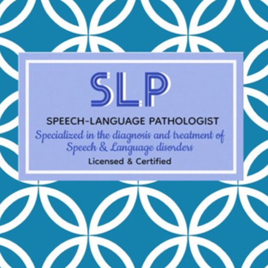 Beruflich! SLP-benutzerdefinierte Visitenkarten Visitenkarte