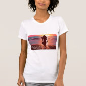 Beruflich Sunset Watcher T-Shirt (Vorderseite)