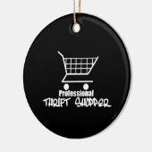 Beruflich Thrift Shopper Keramik Ornament (Links)