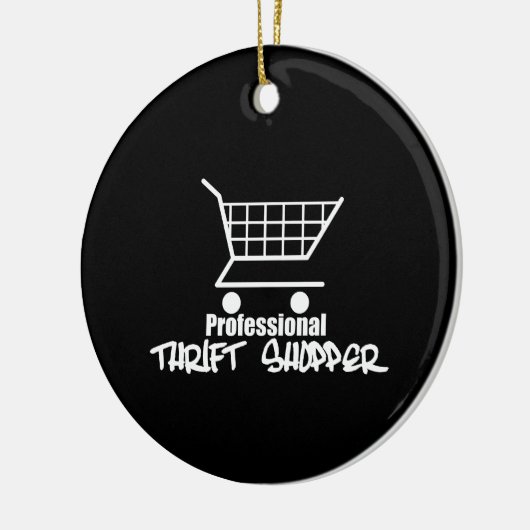 Beruflich Thrift Shopper Keramik Ornament (Links)