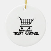 Beruflich Thrift Shopper Keramikornament (Vorne)