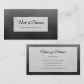 Beruflich und einfach verblasst Schlicht Visitenkarte (Vorne/Hinten)