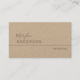 Beruflich - UNISEX Premium Visitenkarte