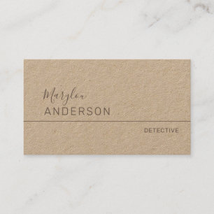 Beruflich - UNISEX Premium Visitenkarte