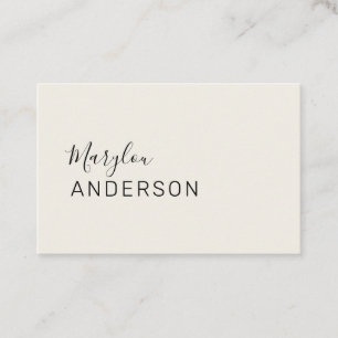 Beruflich - UNISEX Visitenkarte