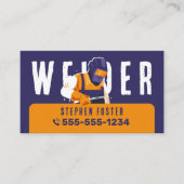 Beruflich verschweißte Industrie-Metallfabrikate Visitenkarte (Vorderseite)