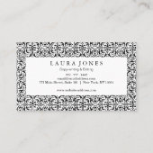 Beruflich Visitenkarte (Rückseite)